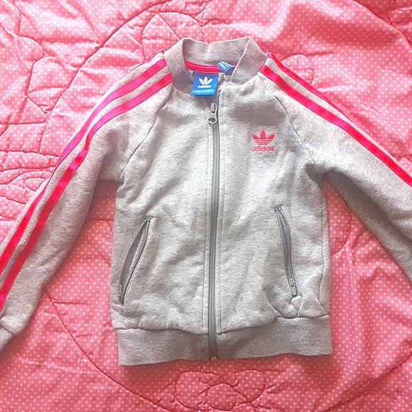 Girl Track Jacket 《Adidas》 [Y5-6] - Picture 1 of 3